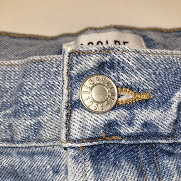 AGOLDE x Planet Blue x Revolve Fold Waistband Wide Leg Jeans - Picture 7 of 12